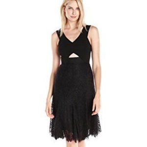 Rebecca Taylor Calendula Lace Cutout Dress Size 6